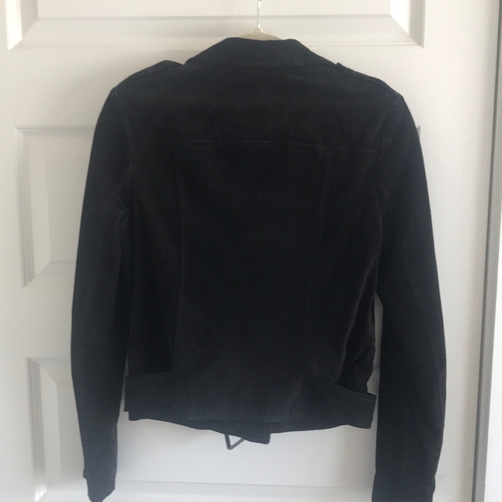 Black Suede Moro Jacket Bagatelle NYC - Picture 5 of 9
